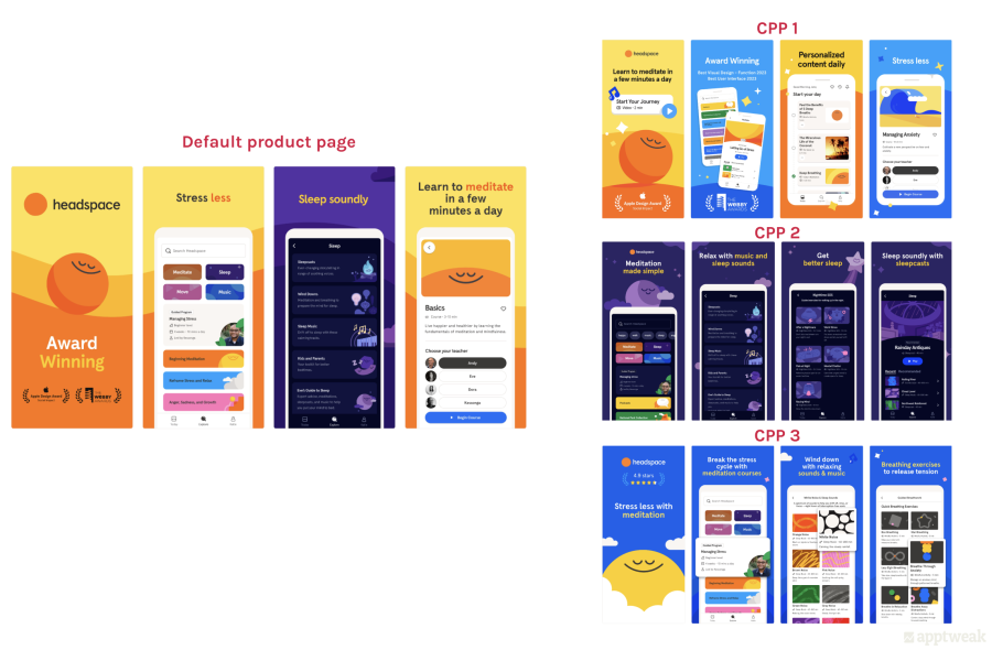 apple search ads cpp example