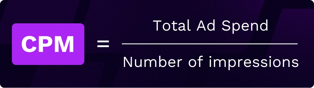 coût par mille formule