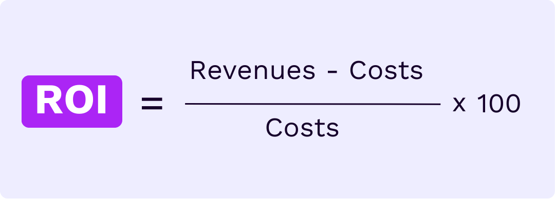 ROI formula
