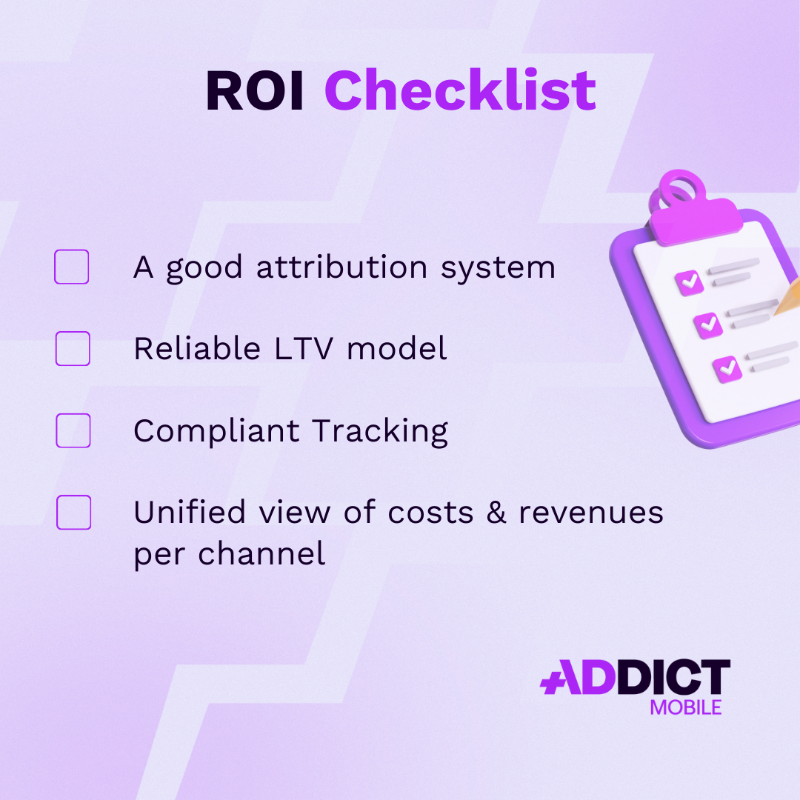 ROI checklist